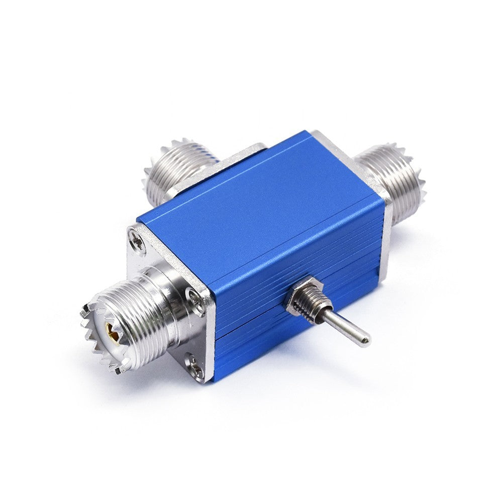 Manual Two Way Coaxial Antenna Switch High Power 100W for Radio Equipment