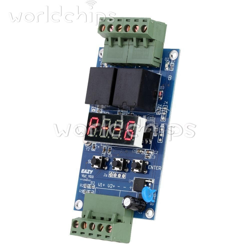 10PCS 12V Dual Programmable Relay Control Board Cycle Delay Timer Switch Module