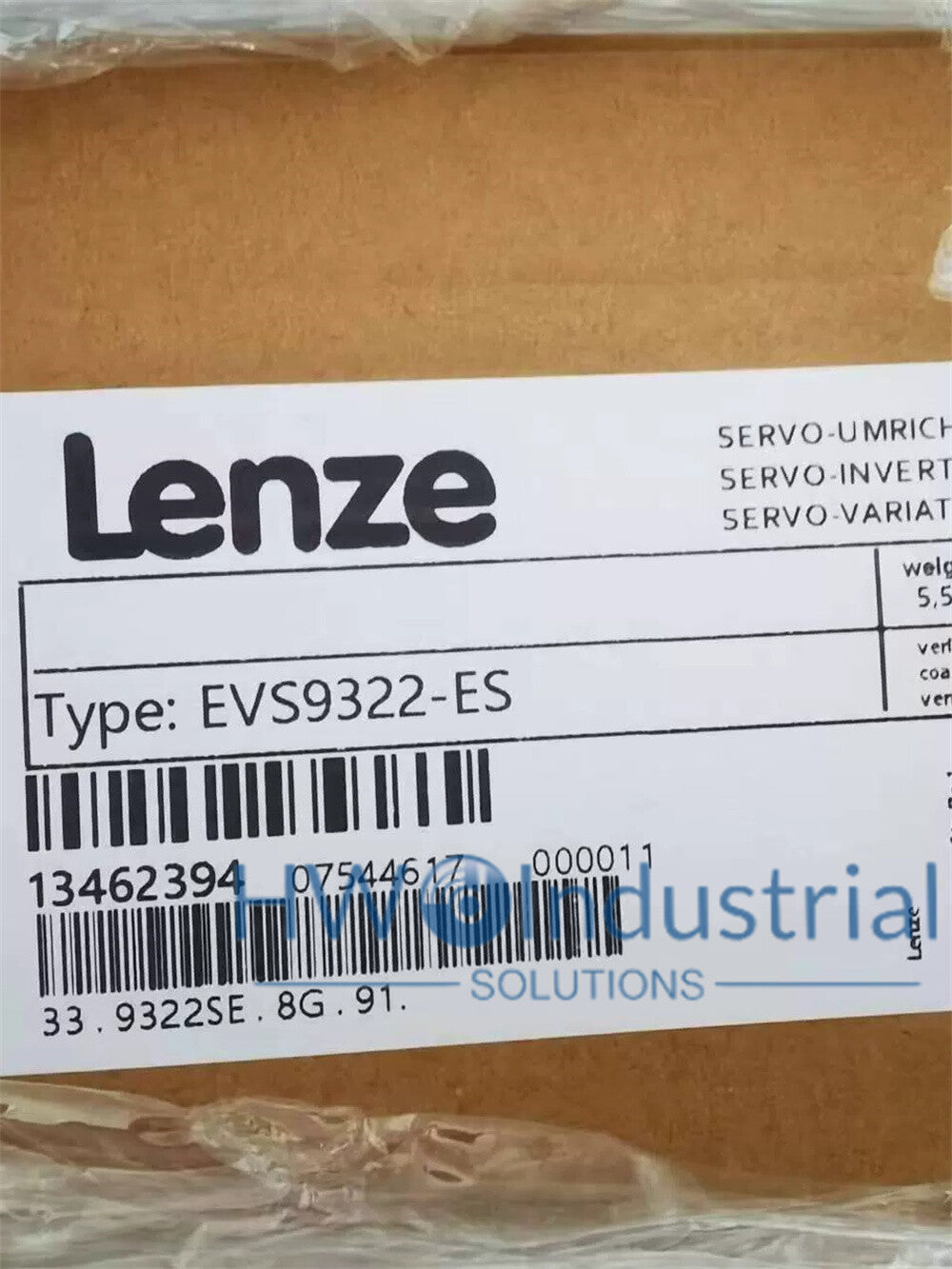 1/Piece Lenze Inverter EVS9322-ES EVS9322ES Frequency Converter Drive