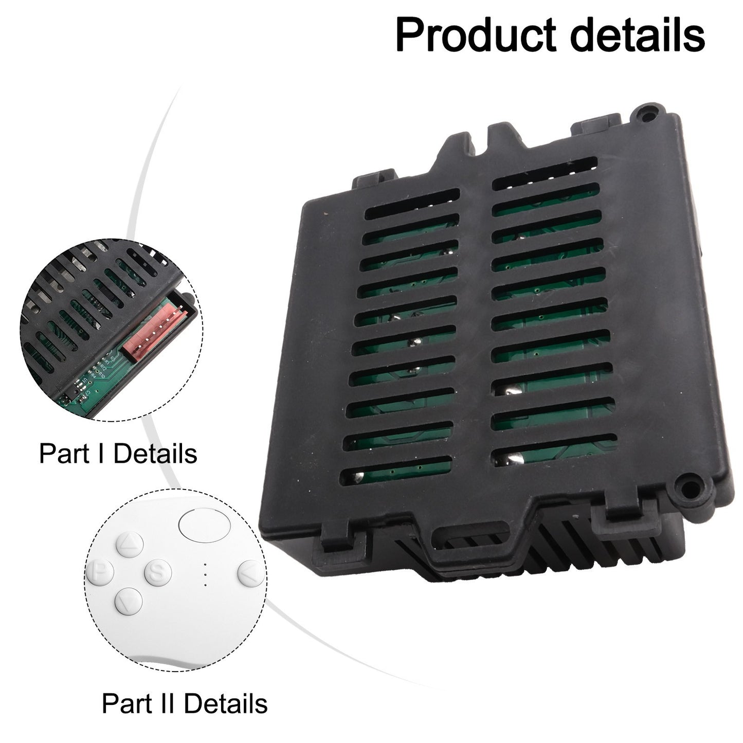Enhance Your Child's Playtime with RX23 12V Receiver and Remote Control