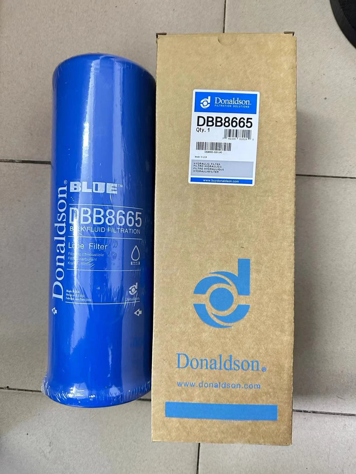 1PCS  FIT FOR DBB8665 oil filter element