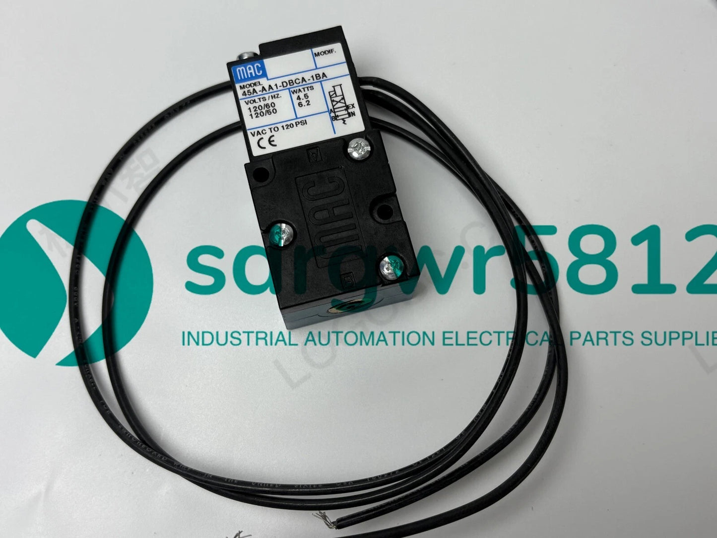 MAC solenoid valve 45A-AA1-DBCA-1BA / #P