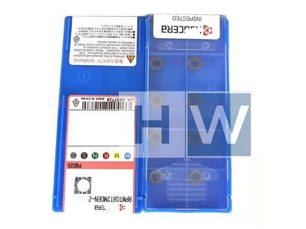 Box/10PCS Kyocera CNC Circular Milling Blade RPMT08T2MOEN-Z PG025
