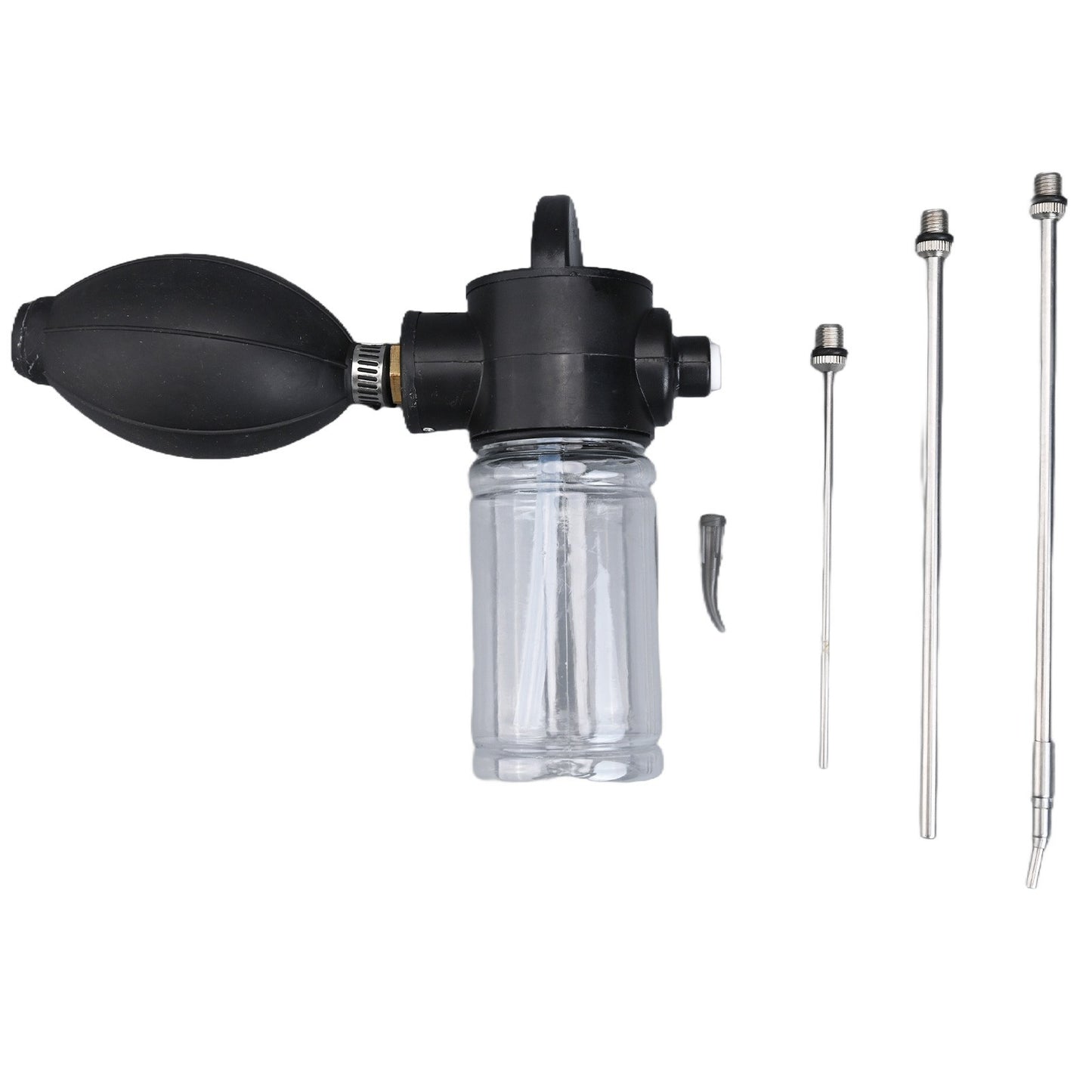 User Friendly Flies Control Bulb Duster with 3 Interchangeable Nozzles