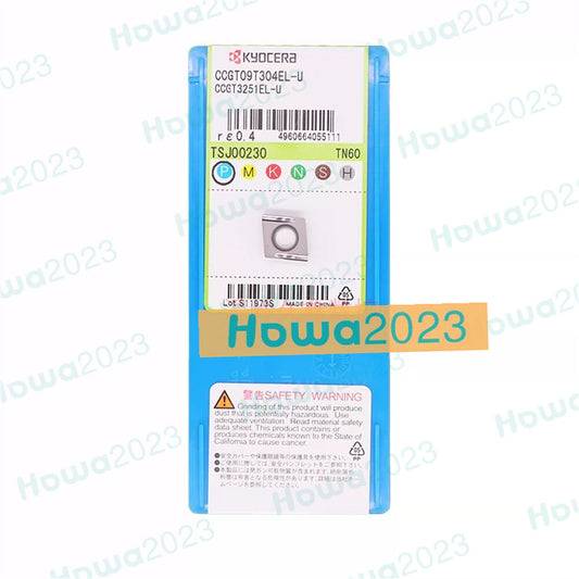 10pcs/Box Kyocera CCGT09T304EL-U TN60 CCGT3251EL-U Carbide Insert Turning Blade