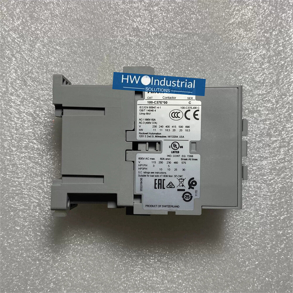 1/piece  100-C37EJ00 100-C37E*00  24VDC Contactor
