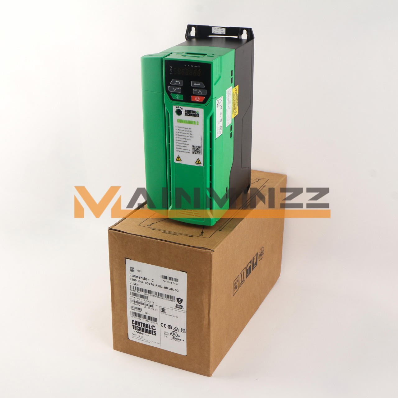 1PC  Nidec 7.5KW C200-04400170A C200-044 00170 A101 00 AB100 Fast delivery