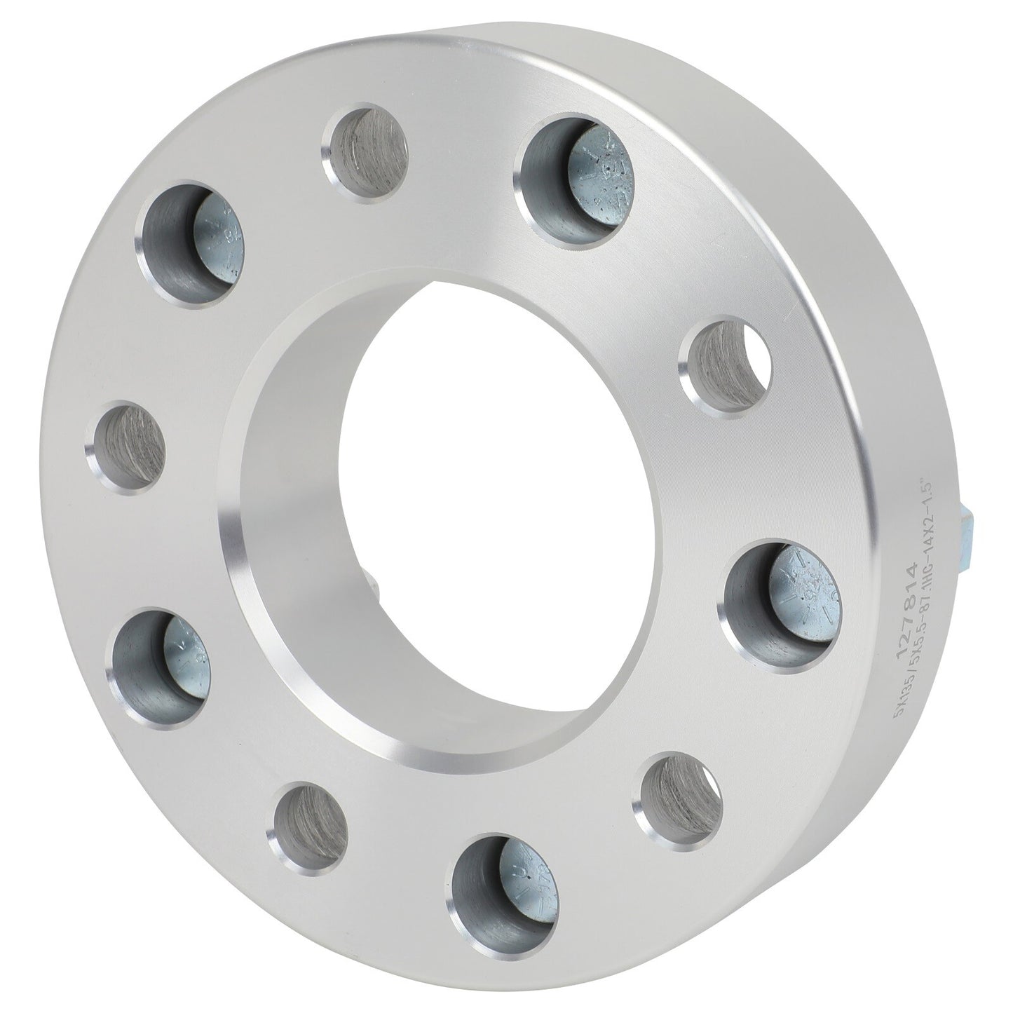 2Pcs 1.5" 5x135 to 5x5.5 Wheel Adapters 14x2 For Ford F-150 5x135 to Ram 5x139.7