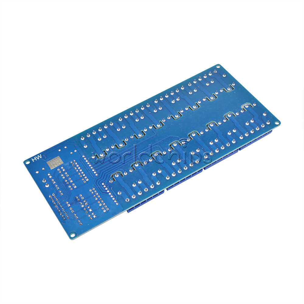 16-CH 16-Channel 5V Relay Board Module Optocoupler Power Supply Arduino PIC ARM