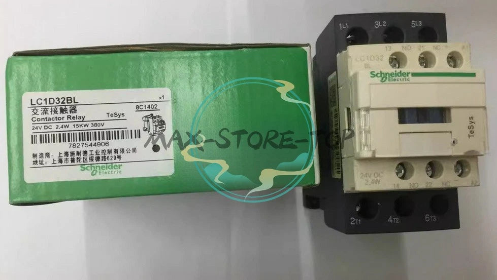 1PCS   Unopened Schneider Contactor LC1D32BL DC24V Fast Delivery