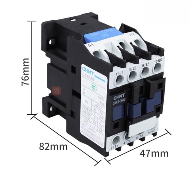 1/Piece CJX2-0910 CJX20910 AC220V AC380V  CHNT AC Contactor