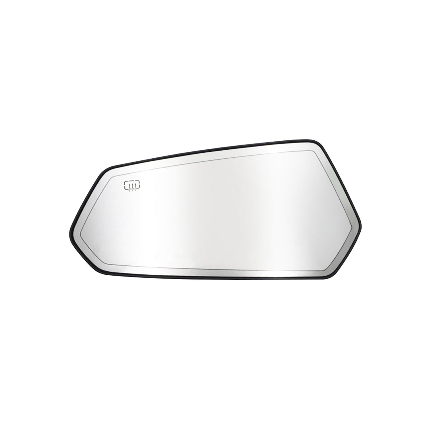 Mirror Glass Chrome Heated for 10-15 Chevy Camaro w/ Backing Plate