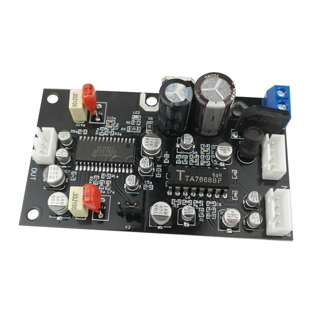 TA7668 Stereo Recorder Magnetic Preamplifier Board With CXA1332 Noise Reduction