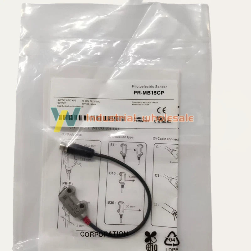 1PC   Keyence PR-MB15CP Photoelectric Sensor PRMB15CP #P