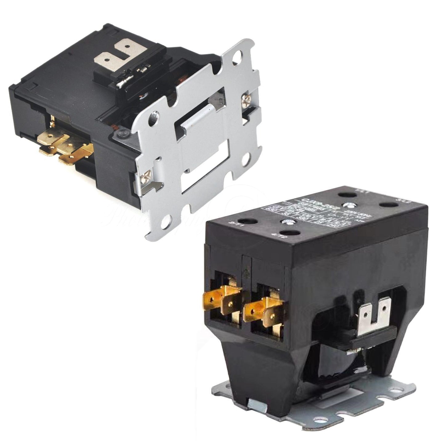1 or 2 Pole 100-220V 25A HVAC Air Conditioner AC Contactor Coil Relay Power Part