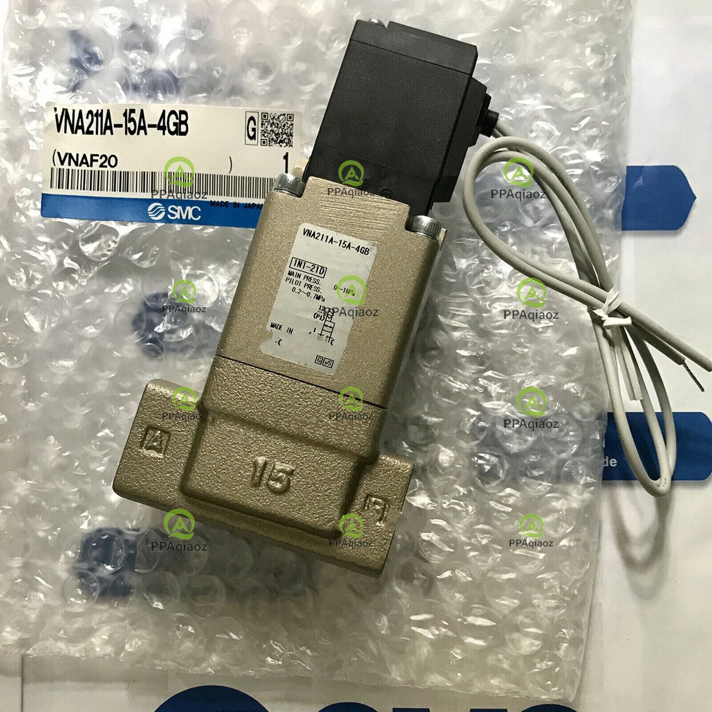 1pc  SMC VNA211A-15A-4GB solenoid valve Fast Delivery #P