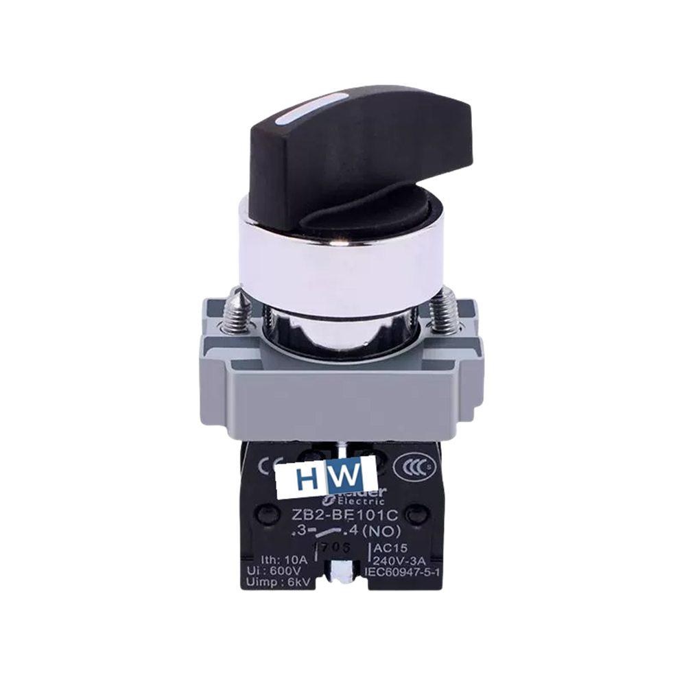 2/Piece  XB2BJ41C XB2-BJ41C 1NO Selection Button Switch 2-gear Self Reset