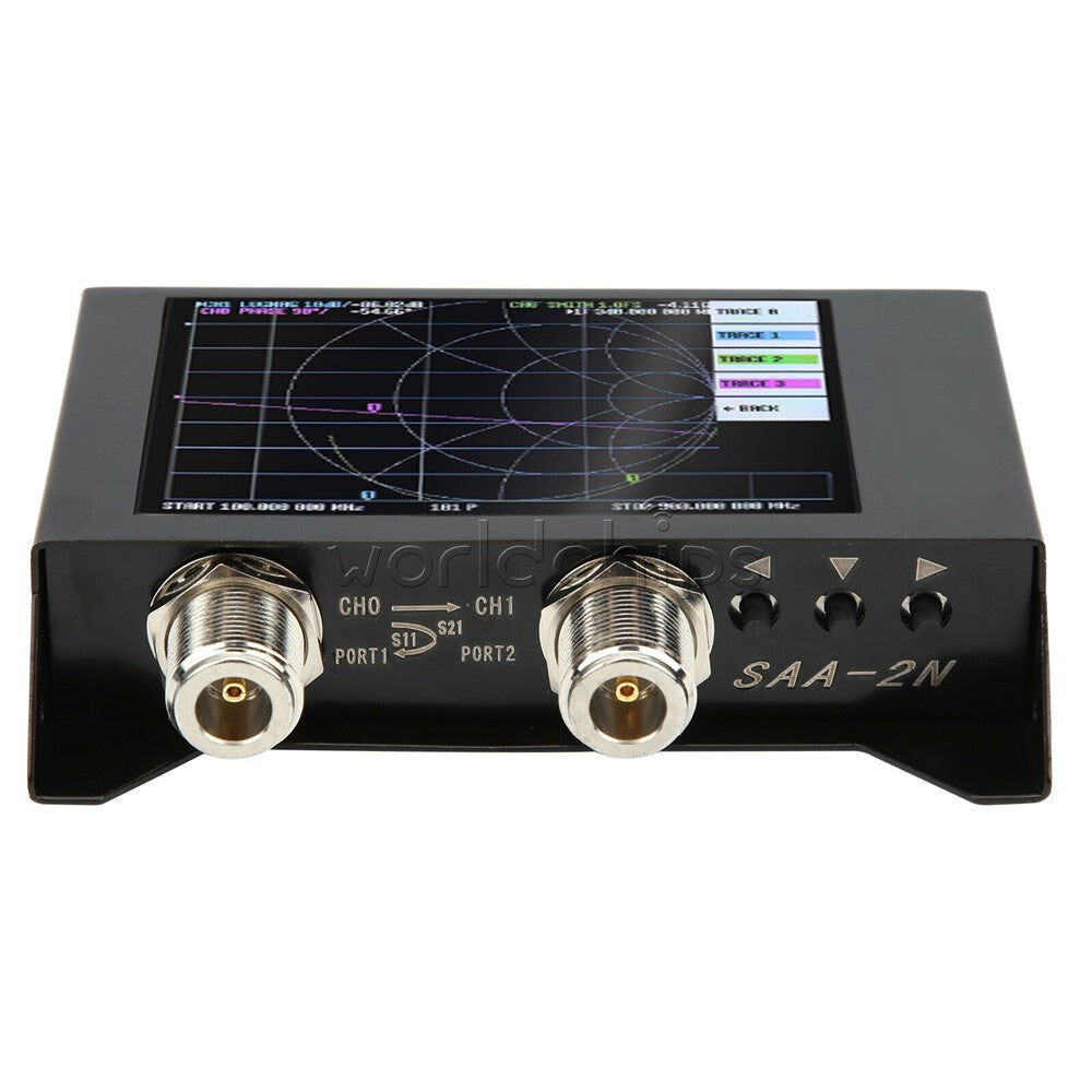 2.8"Inch 4"Inch SAA-2N SAA-2 NanoVNA V2 Vector Network Antenna Analyzer VHF UHF