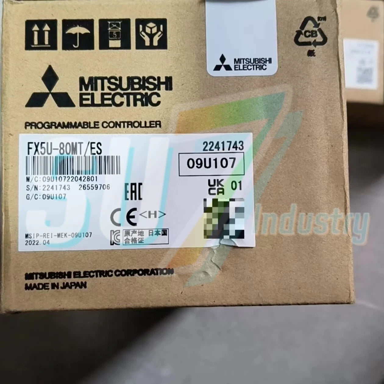 Mitsubishi FX5U-80MT/ES PLC Module# 1pcs    In Box