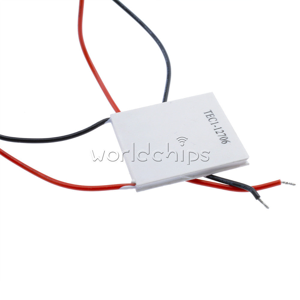 5Pcs12V 60W TEC1-12706 Heatsink Thermoelectric Cooler Peltier Cooling Plate