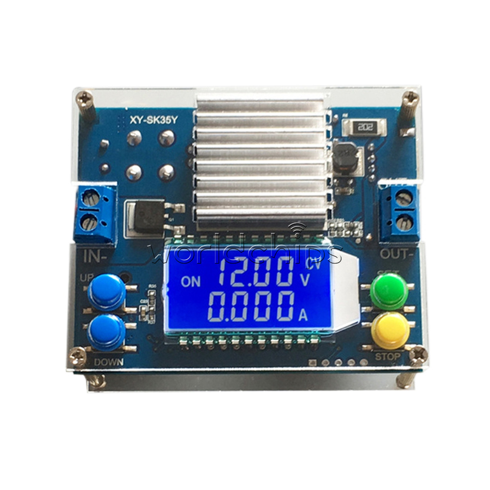 Adjustable Regulated Automatic Boost Buck Converter CC CV Solar Charging  Module