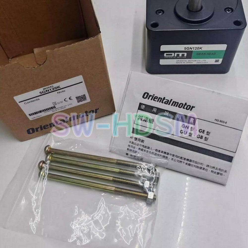 1PCS  for VEXTA Oriental Motor Gear Head 5GN120K 5GN 120K Freight Free