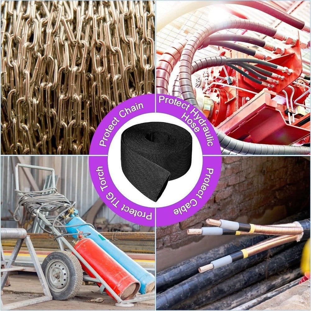 Hydraulic Hose Sleeve for Reliable Cable Protection Customizable Length