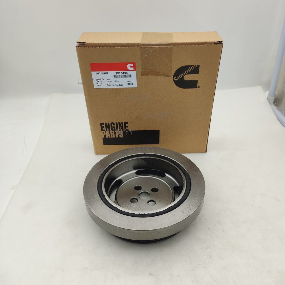 Crankshaft Damper For Dodge Ram Cummins 4B 6B 5.9L 89-98.5 3911422 12V