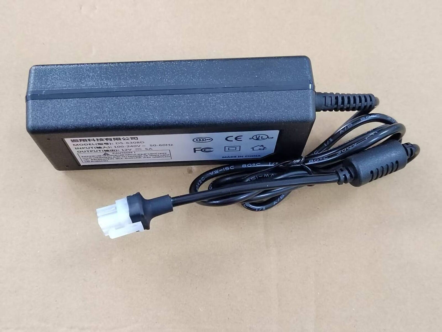 6-PIN AC Adapter for Xilinx ZCU106、ZCU106e Development Boards Power Supply