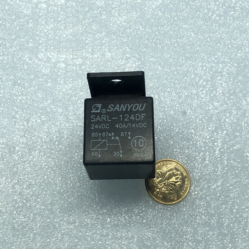 10Pcs SNYOU SARL-124DF 24VDC Power Relay 5Pins 40A/14VDC