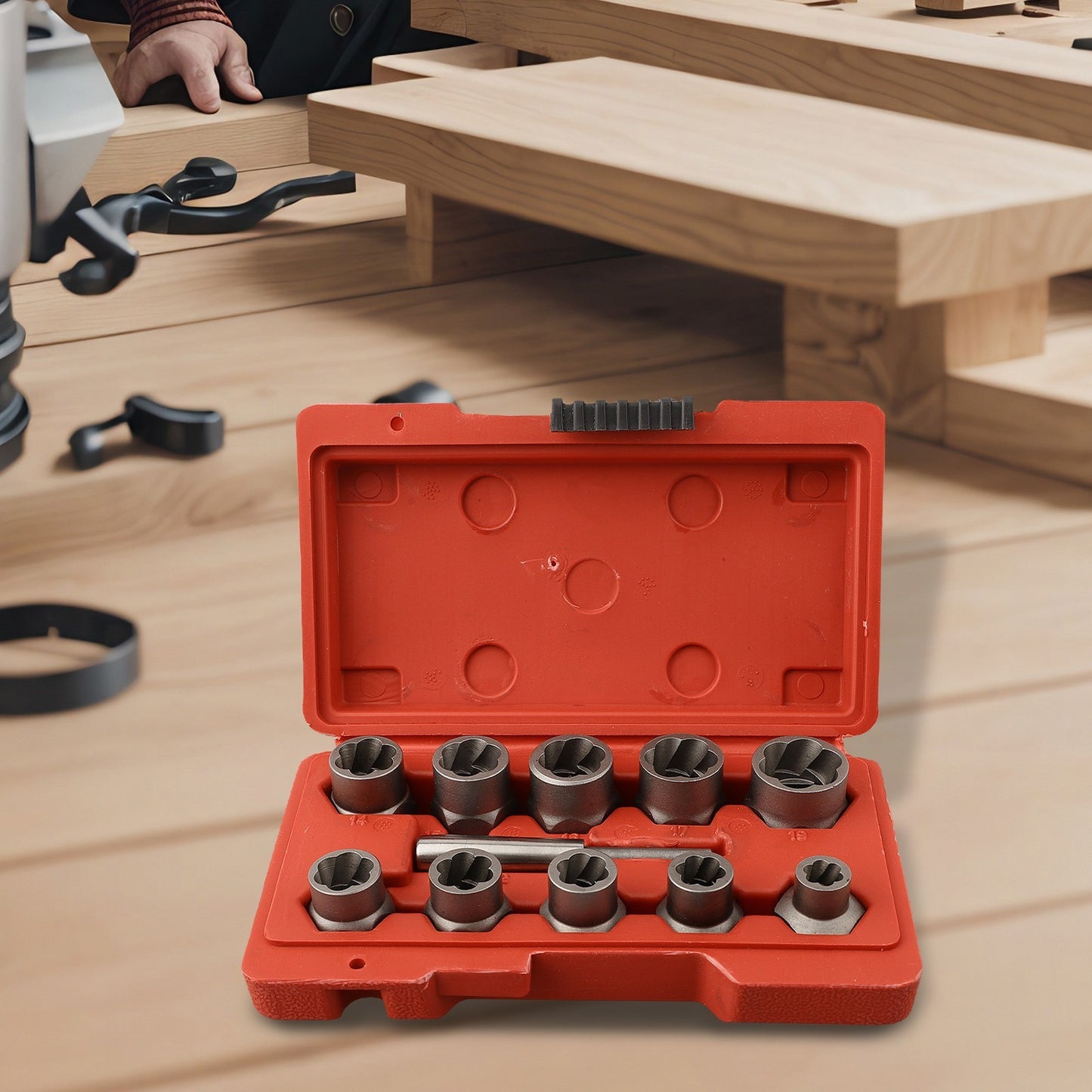 Reliable Stripped Bolt Remover Kit for Machinery and Automotive Repair