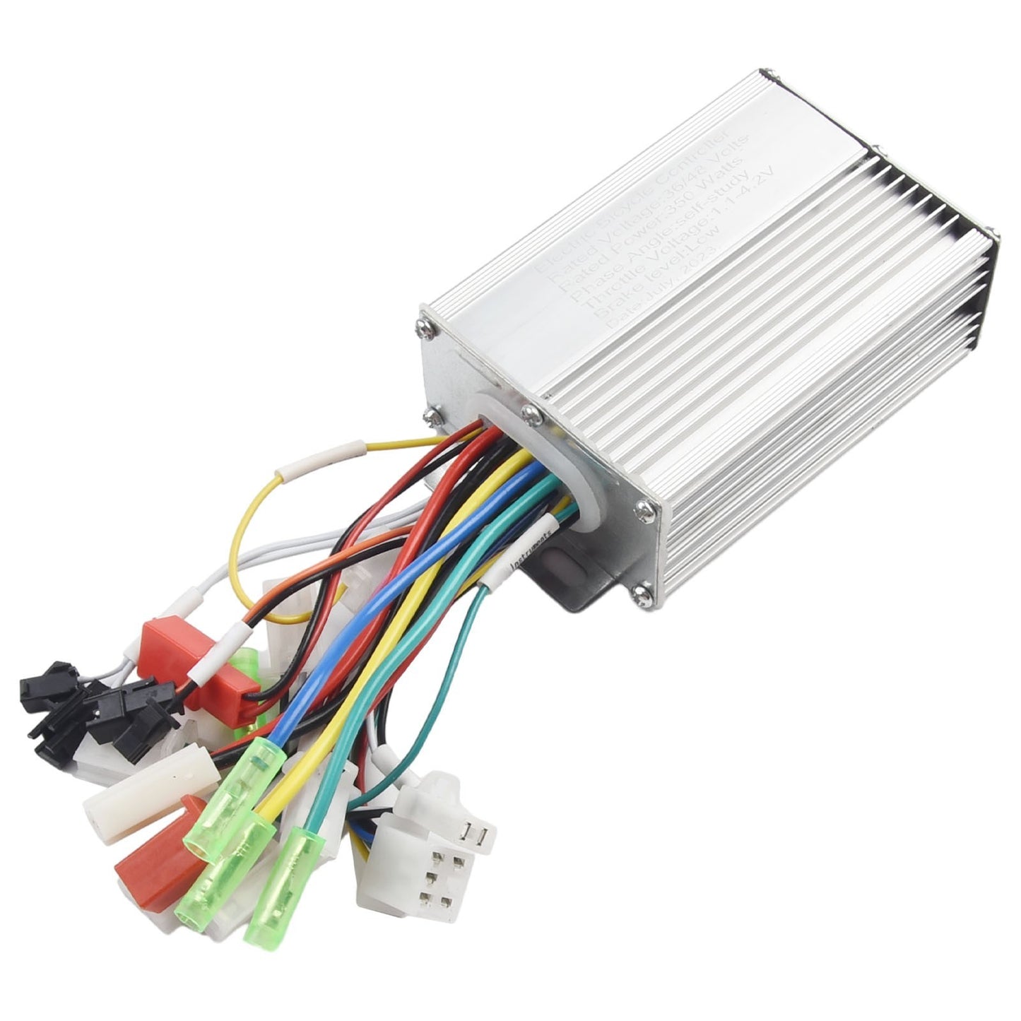 36V 48V 350W Ebike Motor Brushed Controller Box For Electric Bicycle Scooter