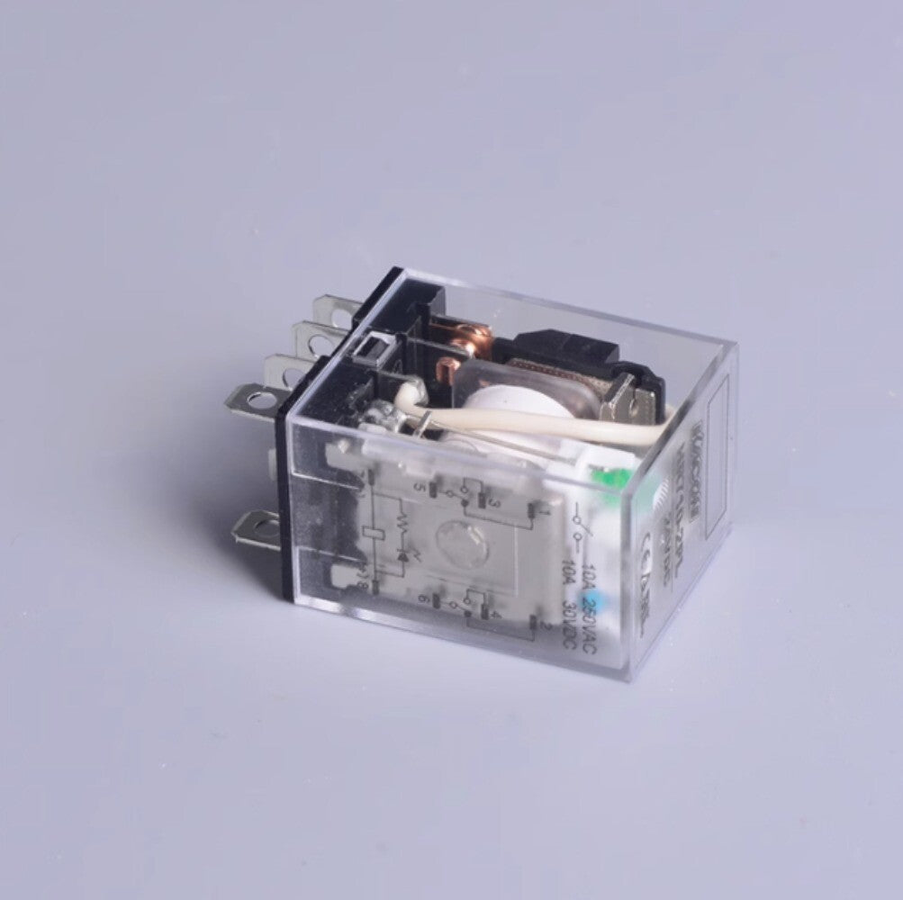 10PC  FOR KACON Small high-power relay HR710-2PL 24VDC/220VAC
