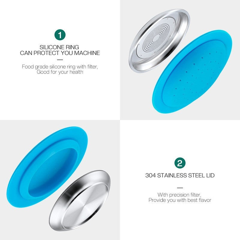 Refillable Coffee Capsule Pod Stainless Steel Filters High Quality Parts