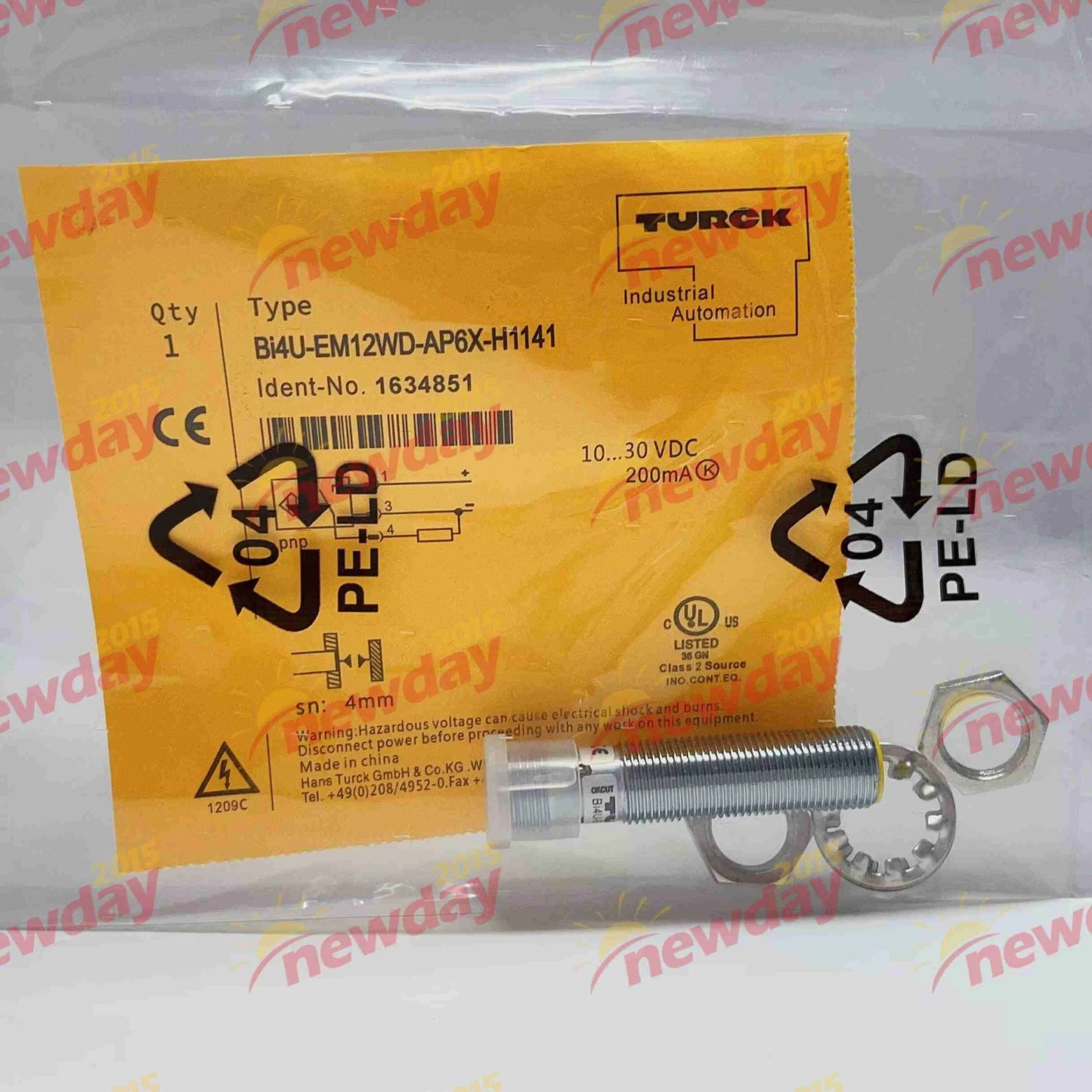 1PCS For   BI4U-EM12WD-AP6X-H1141 Proximity Switch Sensor