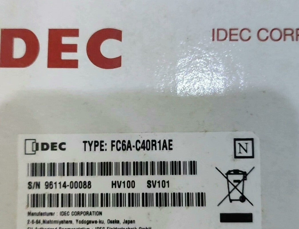 1pcs IDEC PLC Module  FC6A-C40R1AE