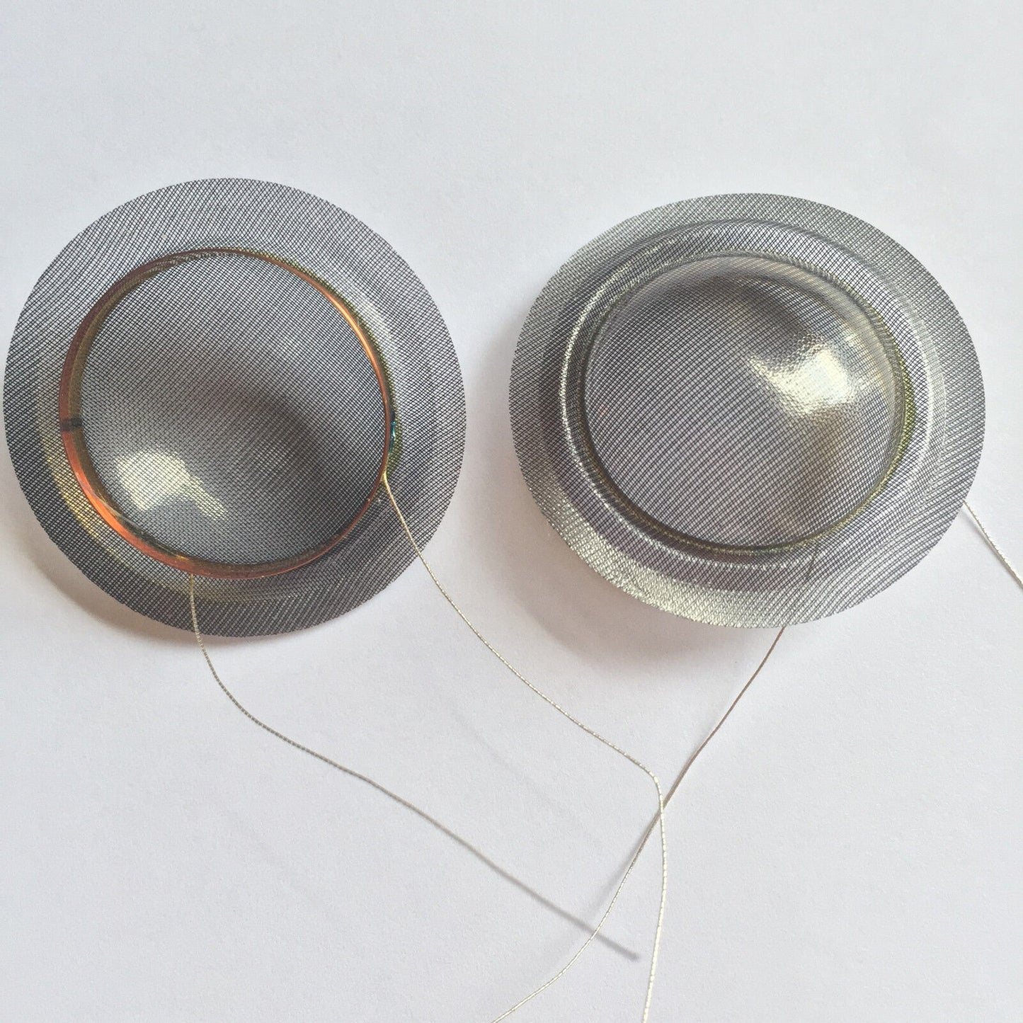 10pcs 25.4mm (1inch)Silk Semi-transparent Diaphragm Dome Tweeters KSV VoiceCoil