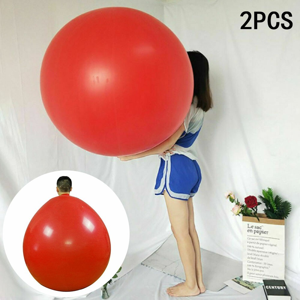High quality Balloon 2Pc Red Round Toys Valentine's Day 2Pcs