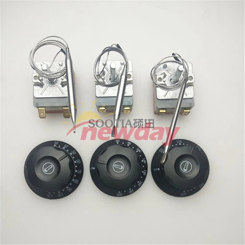 1PC Fryer temperature control switch adjustable thermostat 30-110 60-200 50-300℃