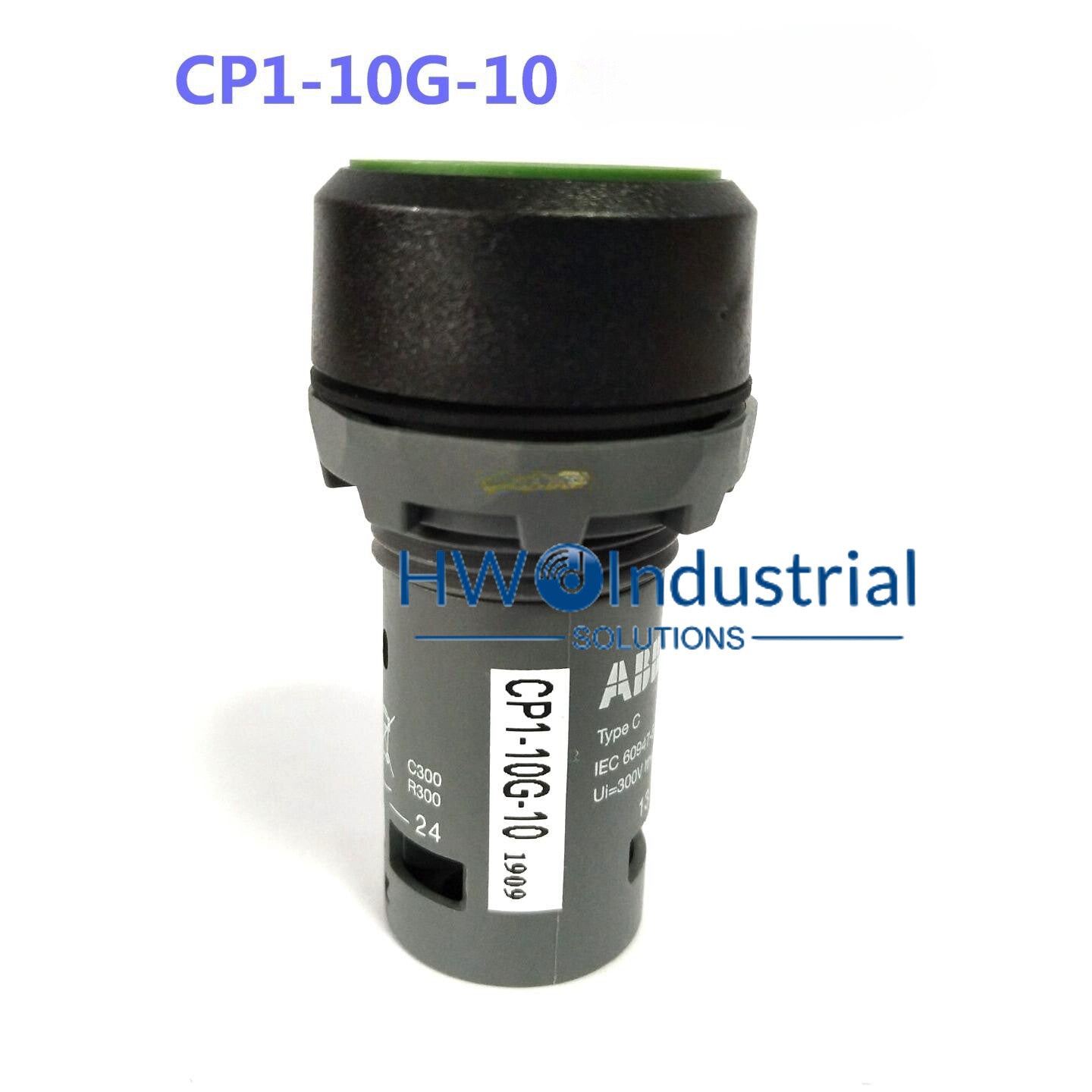 2PC  ABB Self Reset Button Switch CP1-10G-10 Green