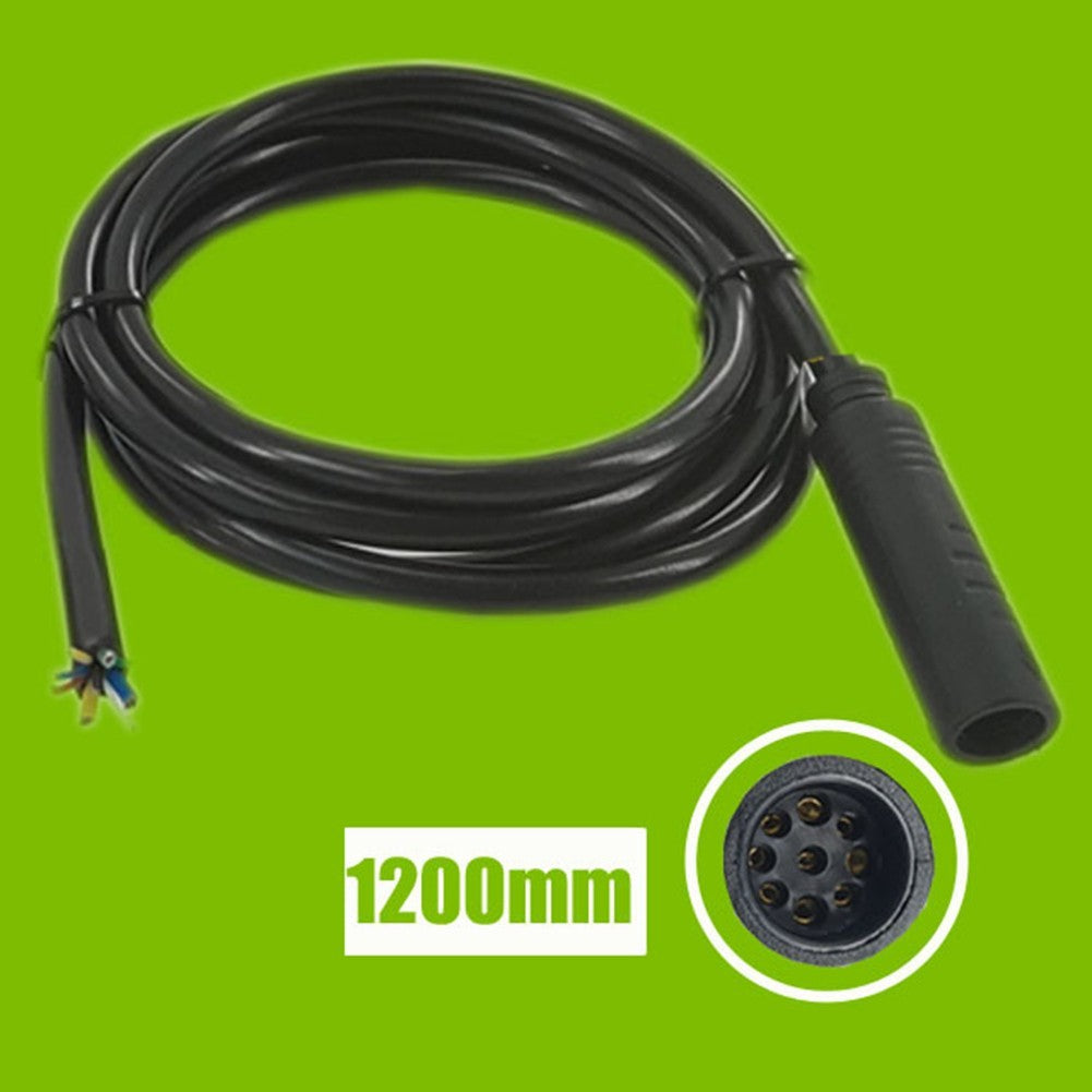 Ebike Motor Cable 9 Pin Male and Female Connector for For bafang 40cm 120cm