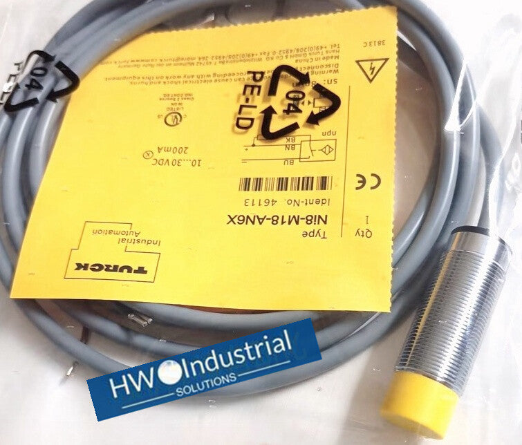 1PCS TURCK Inductive Sensor Proximity Switch NI8-M18-AN6X