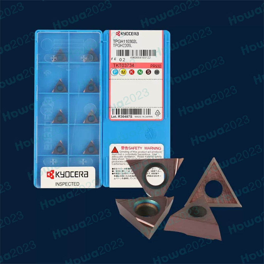 10Pieces/Box Kyocera TPGH110302L PR930 TPGH2205L Turning Blade Carbide Inserts