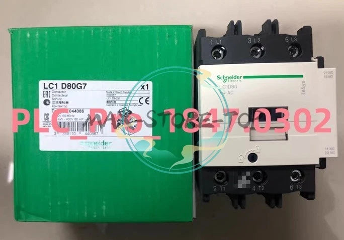 1PCS   Schneider LC1D80G7 LC1 D80G7 Contactor With Coil Fast delivery