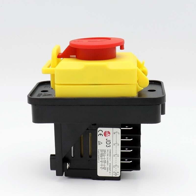 JD3 KJD11 For KEDU 10 Pins 16/12A 400V Electromagnetic On Off Push Button