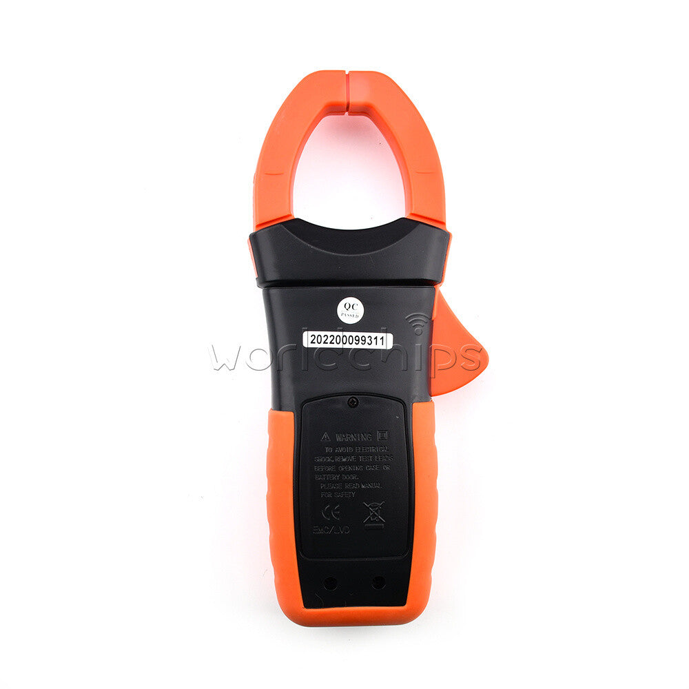 Digital Clamp Meter DC Current 4000 Counts AC/DC Volt 1000A Handheld Tester