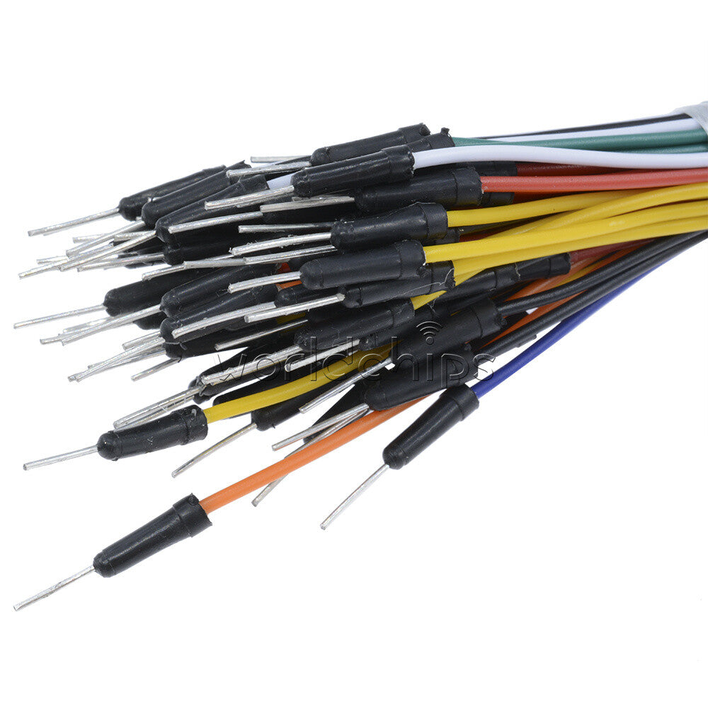 10 * 65PCS 650PCS Breadboard Jumper Wires Male to Male Solderless Flexible Cable