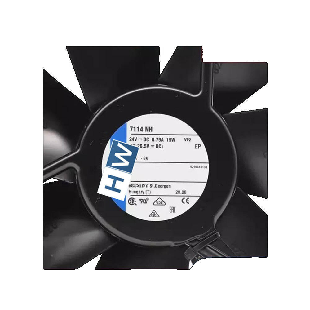 1/piece 7114NH 19W 24V 0.79A Metal Equipment Axial Flow Cooling Fan