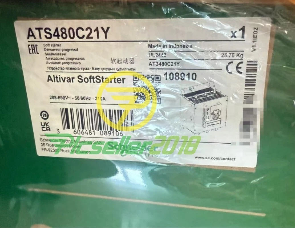 1 pc  Schneider soft starter ATS480C21Y Fast Delivery UPS or