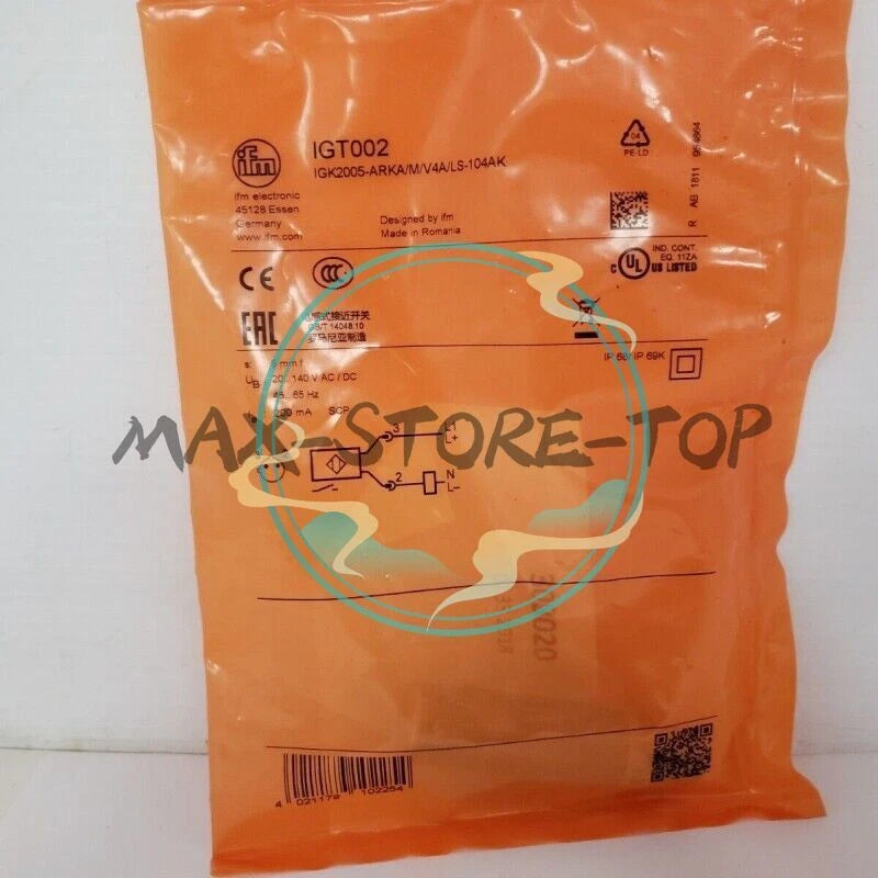 1PCS  IFM IGT002 Pressure Sensor IGT002 Quality assurance Fast Shipping